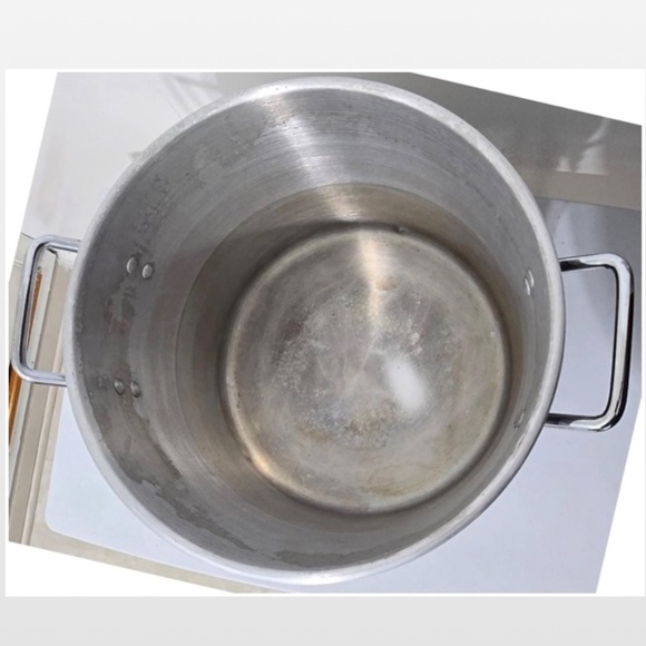 Hoffritz Stockpot 20 Quart Aluminum Silver With Lid Large Cooking Pot - Picture 10 of 14